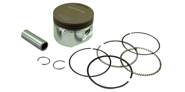 KIT PISTON AK125 FLEX 0.25