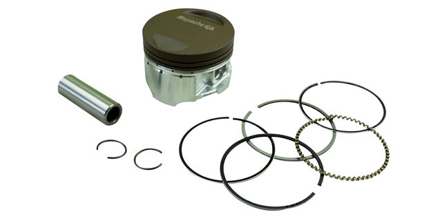 KIT PISTON AKT 125 NE / NKD  / TTR / NXR 125  (0.50)
